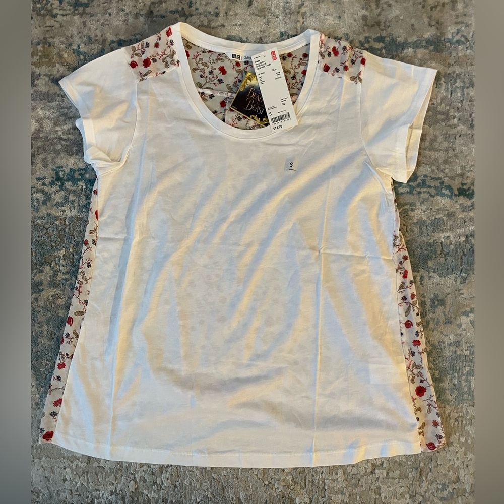NWT Uniqlo x Disney Beauty and the Beast T-Shirt